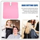 thumbnail image 5 of unbranded Hair Cutting Cape Rosa Para Barbería Con Material Resistente Para Uso Y En Casa, 5 of 6
