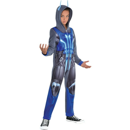 American Marketing Enterprise Fortnite Ice King Costume for Children, Features a Blue and Gray