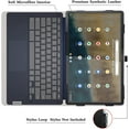 thumbnail image 6 of Labanema Compatible with Lenovo IdeaPad Duet 5 Chromebook 13.3 Case,PU Leather Folio 2-folding Stand Cover for Lenovo IdeaPad Duet 5 Chromebook 13.3" 2-in-1 Tablet,Don't Touch, 6 of 7
