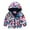 Multicolor, variant on PINQI Toddler Baby Boys Girls Zip Up Cartoon Print Jacket Hooded Long Sleeve Coat Kids Windbreaker Coats Casual Fall Spring Clothes