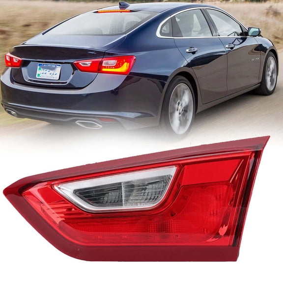 MZORANGE Right Rear Tail Light Brake Lamps For Chevrolet Malibu XL 2016-2019 Inner Tail Light Brake Lamps Driving Light Passenger Side