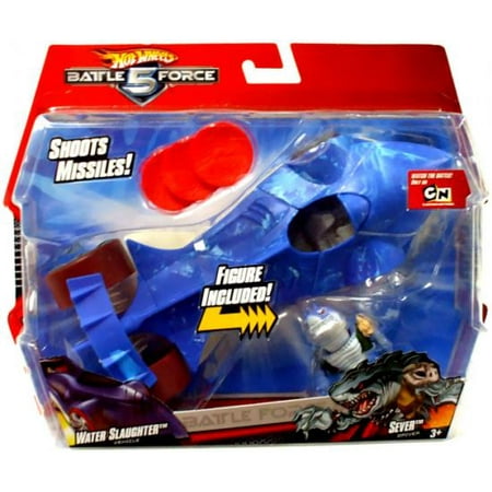Hot Wheels Battle Force 5 Water Slaughter & Sever Vehicle & (Best Hot Water Bottle Review)