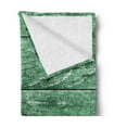 thumbnail image 2 of Celtic Green Soft Flannel Fleece Blanket, Rotten Knotted Cracked Look Rustic Wooden Surface Element Pattern, Cozy Plush for Indoor and Outdoor Use, 70" x 90", Laurel Green Jade Green, by Ambesonne, 2 of 5