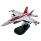 thumbnail image 5 of Adorno de modelo de caza F-18 a escala 1/100, simulación, recuerdo, decoración de mesa, colección de aviones, modelo de avión para sala de estar., 5 of 9