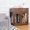 Large Size Brown, variant on GOCAPTAIN Dog Crate Furniture Dog Crate End Table – 3-Door Wooden Kennel with 2 Drawers & Cushion, Farmhouse Style 40" Indoor End Table Dog Cage for Medium/Large Breeds
