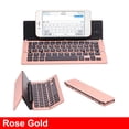 thumbnail image 2 of Teclado plegable para tableta jixopn, de aleación de aluminio, pequeño, ligero, resistente al polvo, compatible con Bluetooth para tableta universal., 2 of 8