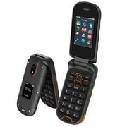 Best Military Spec Flip Phones - Walmart Family Mobile Plum Flip Phone, 4G LTE Review 