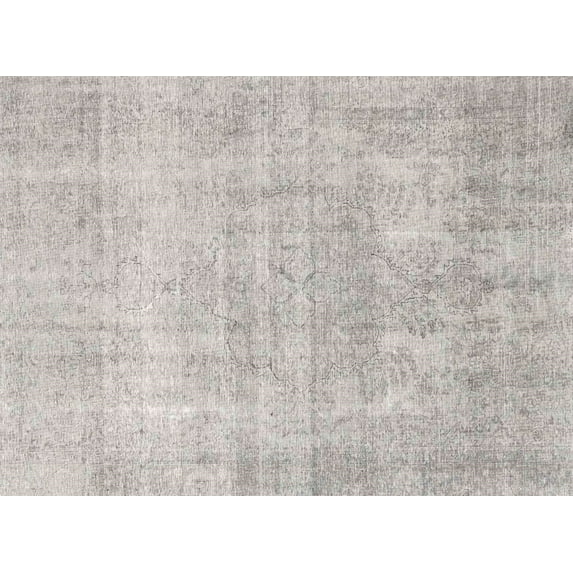 Ahgly Company Indoor Rectangle Traditional Dark Gray Persian Area Rugs, 4' x 6'