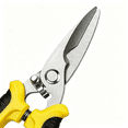 thumbnail image 4 of Multi-Purpose Industrial Scissors, Heavy Duty Shears with Serrated Stainless Steel Blades, Ergonomic Handle for Cutting Wire, Metal, Plastic, Cloth & Cardboard, 1-Pack, 8-Inch, 4 of 4