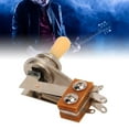 thumbnail image 4 of Guitar 3 Way L Shaped Toggle Switch Electric Guitar Pickup Selector Replacement Tones Control Parts, 4 of 8