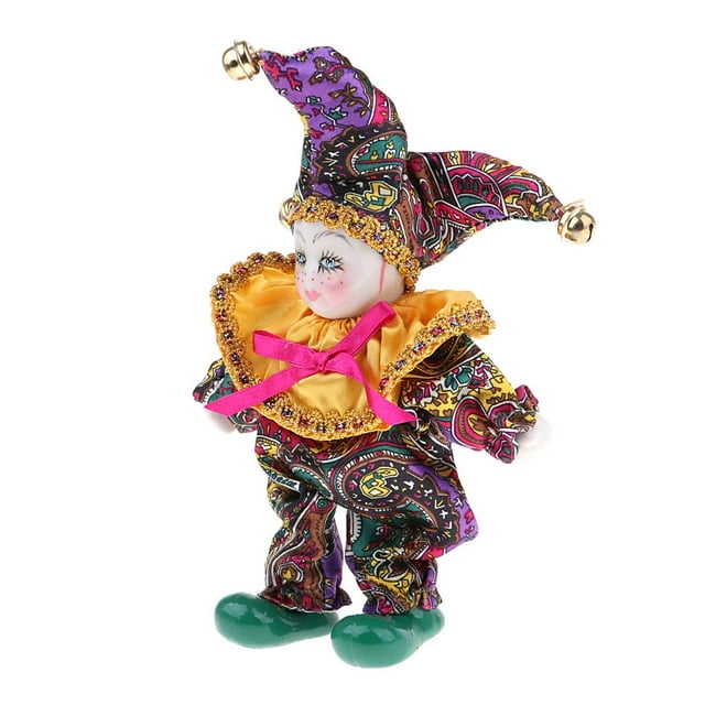 TISHITA 16cm Pretty Italian Porcelain Triangel Doll In Costume Home Display Decor #4