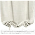 thumbnail image 5 of DriftAway  Blackout Linen Textured Solid Basic Room Darkening Thermal Insulated Tie Up 39"x55" - Light Linen, 5 of 7