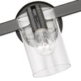 thumbnail image 2 of 17235-46 Livex Lighting Munich - 5 Light Bath Vanity In Contemporary Style-8.5 Inches Tall and 42 Inches Wide-Black Chrome Finish, 2 of 12