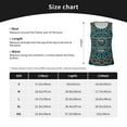 thumbnail image 4 of Rocae Mandala for Women's Workout Tank Top Lightweight Sleeveless Fit Tops- Moisture-Wicking, BreathableMedium, 4 of 9