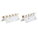 thumbnail image 5 of Bisagras de puerta de madera ranuradas, bisagra de acero inoxidable, piezas de Hardware para muebles, 2 uds. VoborMX herramienta, 5 of 8