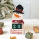 thumbnail image 1 of Decoración Navideña Calendario de Cuenta Regresiva para Navidad Decoración de Escenas de Eventos Adornos Navideños Muñeco de Nieve Adorno de Papá Noel, 1 of 6