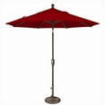 thumbnail image 1 of SimplyShade Parasol de Marché Octogonal 7.5 Pieds Inclinaison Bouton-Poussoir Vraiment Rouge, 1 of 1