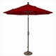 SimplyShade 7,5 Pi. Octogone Bouton Poussoir Tilt Marché Parapluie Vraiment Rouge – image 1 sur 1