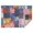 Colorful Pioneer Flower, variant on Colorful Pioneer Flower Patchwork Rectangle Tablecloth 60"x84",Waterproof Polyester Rectangle Table Cloth, Wipeable Spillproof Polyester Tablecloth for Dining, Camping, Indoor and Outdoor