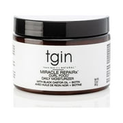 Thank God Its Natural (tgin) Miracle RepaiRx Curl Food Daily Moisturizer 12oz., Curly Hair, Moisturizing