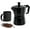 Black, variant on Mixpresso 6 Cup Stovetop Espresso Pots, Cuban Coffee Maker, 10oz Moka Pot