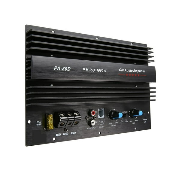 12V 1000W Amplifier Board Mono Car Power Powerful Bass Subwoofers Amp For Vehicle Player Modification Amplificador