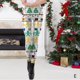 thumbnail image 5 of Pantalones de yoga de cintura alta con estampado de poinas navideñas casuales Colcomx  Polainas de las mujeres, 5 of 8