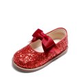 thumbnail image 7 of DREAM PAIRS Toddler Girls Mary Jane Flats, Wide Fit Black Dress Shoes with Cushioned Insole, Adjustable Hook & Loop Strap, Comfortable Non-Slip Uniform Shoes for Little Kids, 7 of 7