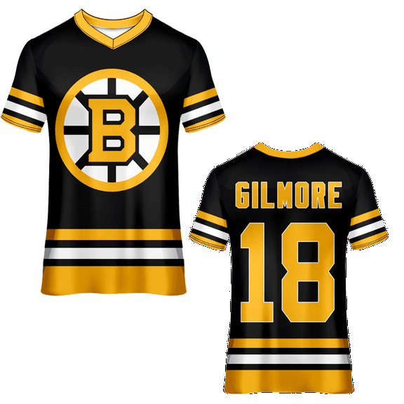 Happy Gilmore2 Merch V-Neck T-Shirt Short-Sleeved Fashion Casual Unisex Summer Football Sport Tee