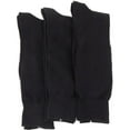 thumbnail image 3 of MeMoi Men's Classic Crew Socks 3-Pack - Mens - Male, 10-13, Black, 3 of 3