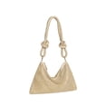 thumbnail image 1 of Bolso de noche YUWITA con diamantes de imitación para mujer (dorado), 1 of 8
