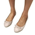 thumbnail image 3 of NOKIO Ballet Flats Shoes for Women, Casual Womens Shoes Dressy, for Mom Flats for Women Footwear, Womens Dresses Shoes Women's Slip On Shoes Loafers Dress Shoes, 3 of 8