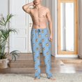 thumbnail image 2 of Fotbe Cute Cartoon Corgi Pantalones de Pijama para Hombre, Pantalones de Dormir, Pantalones de Casa con Cintura Ajustable y Bolsillos-X-Large, 2 of 6