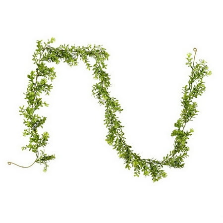 Boxwood Garland - Vickerman FK181572 6' Green Boxwood Moderne Garland