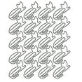 thumbnail image 2 of TOPINCN 30X Coated Wire Paperclip Bookmark Clip File Business Card Holder Office Supply, 2 of 8