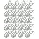 thumbnail image 5 of 30 Uds. Clip de papel de alambre recubierto de plástico, Clip para marcapáginas, soporte para tarjetas de visita, suministros de oficina, 5 of 5
