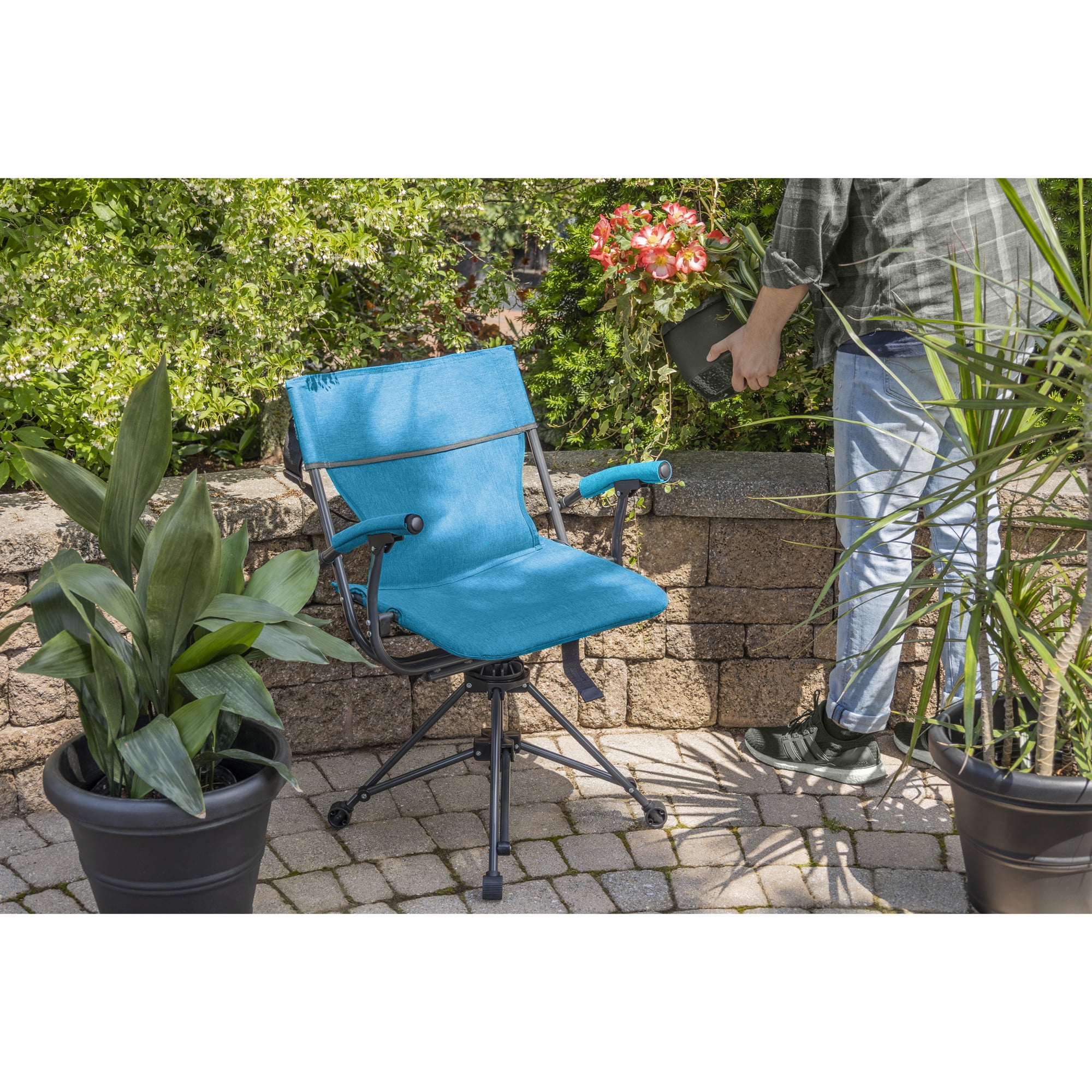 Zenithen Comfy Outdoor Foldable Fabric 360 Degree Portable