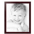 thumbnail image 2 of ArtToFrames 17" x 21" Mahogany Picture Frame, 17x21 inch Brown MDF Poster Frame (WOM-3978), 3 Pack, 2 of 8