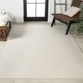 thumbnail image 4 of JONATHAN Y SCANDINAVIAN 4 x 6 Area Rug, Aarhus Minimalist Striped - Ivory/Cream, SCN102B-4, 4 of 9