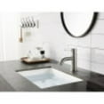 thumbnail image 3 of Kingston Brass LS8228CTL Fauceture Continental Single Handle Monoblock Lavatory Faucet, Satin Nickel, 3 of 4
