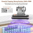 thumbnail image 2 of Aspirador de cama JIGOO T600 700W 15Kpa con luz UV-C, 2 of 8