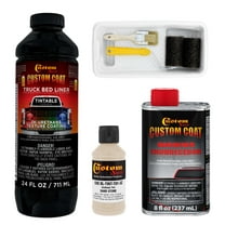 Custom Coat 33510 Sandstone T81 Urethane Roll-On, Brush-On or Spray-On Truck Bed Liner, 1 Quart Kit with Roller Applicator Kit