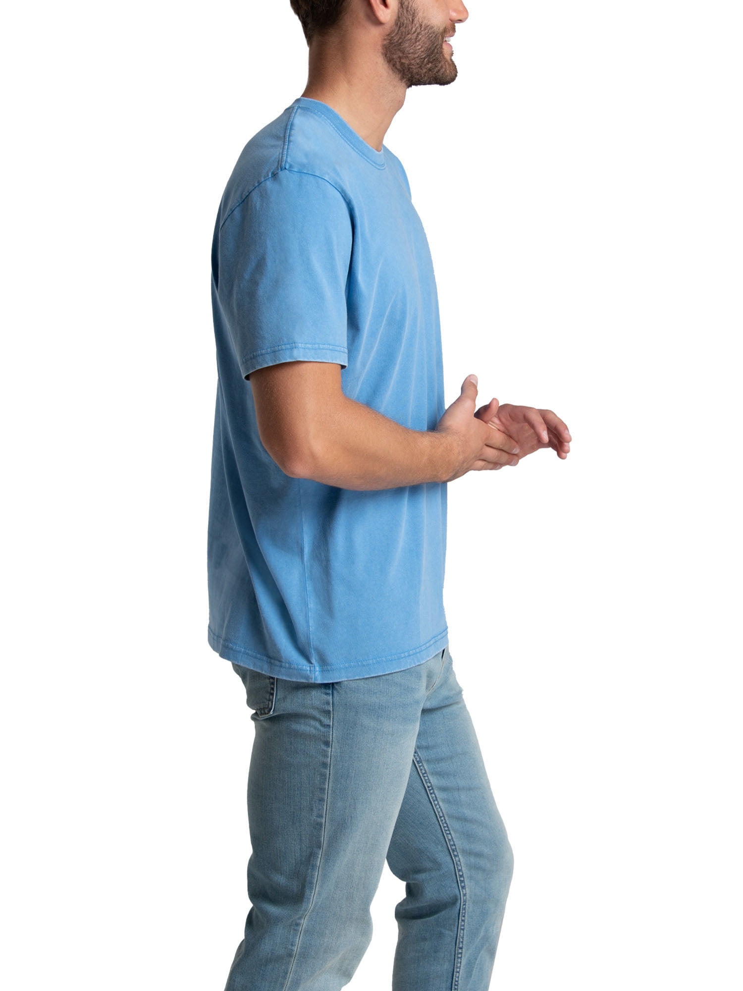 Fruit of the Loom Men's Ultra-Soft Garment Dyed Crewneck T-Shirt, Sizes S - 2XL