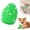 Green, variant on Soft Bouncing Egg Dog Toy with Squeaker, Easter Egg Design Interactive Puppy Toy for Small Dogs, Indoor Outdoor Throw & Play Pet Toy