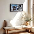 thumbnail image 2 of Jahmyr Gibbs Detroit Lions 14" x 26" Framed Art Vinyl Album Print, 2 of 2