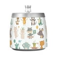 thumbnail image 7 of Yayeee Ashtray with Lid for Cigarette Smokeless Stainless Steel Home Ash Holder, Cute Animal, 7 of 7
