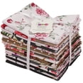 thumbnail image 6 of Soimoi 16 Pc Fat Quarter Bundle,FloralPrint 18"x 22"DIY Patchwork-100% CottonPre-Cut Quilting Fabric White & Gray, 6 of 6