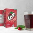 thumbnail image 3 of Crush Cherry On the Go Drink Mix No Sugar Low-Calorie Refreshing Powdered Water Enhancer for Home Lunch Snacks Office Summer Indoor Outdoor Drinks 6 Sticks per Box Make 36 Servings Pack of 6, 3 of 7
