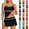 thumbnail image 2 of Utoimkio Women's Summer Tankini Swimsuits with Skirt,Two Piece Bathing Suits for Women Tummy Control Slim Fit Swimwear Size S-XXL, 2 of 6