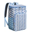 thumbnail image 1 of Colorful Sea Creatures and Fish Backpack Cooler, Leakproof Insulated Cooler Bag, Waterproof Lunch Backpack for Ocean Trips, Beach Days, 1 of 6